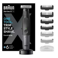 Braun Series XT5 XT5300 Barttrimmer Körperrasierer (Black / silver) Braun Series XT5 XT5300 Barttrimmer Körperrasierer (Black / silver)
