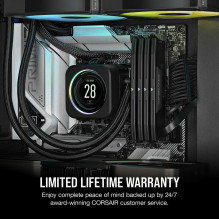 DDR5 64GB PC 6200 CL32 CORSAIR KIT (2x32GB) VENGEANCE Black retail DDR5 64GB PC 6200 CL32 CORSAIR KIT (2x32GB) VENGEANCE Black retail