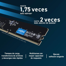 DDR5 32GB PC 5600 CL46 KIT (2x16GB) Crucial intern retail