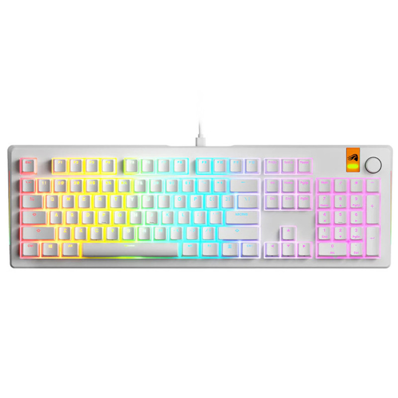 Glorious GMMK 3 HE 100%, Fox HE Switches, White, US