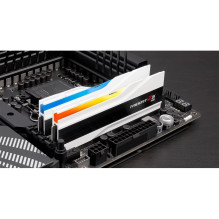 G.Skill DIMM 64 GB DDR5-6000 (2x 32 GB) Dual-Kit (weiß, F5-6000J3636F32GX2-TZ5RW, Trident Z5 RGB, INTEL XMP) G.Skill DIMM 64 GB DDR5-6000 (2x 32 GB) Dual-Kit (weiß, F5-6000J3636F32GX2-TZ5RW, Trident Z5 RGB, INTEL XMP)