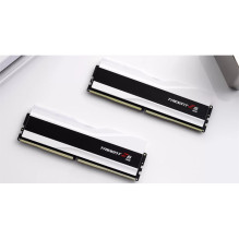 G.Skill DIMM 64 GB DDR5-6000 (2x 32 GB) Dual-Kit (weiß, F5-6000J3636F32GX2-TZ5RW, Trident Z5 RGB, INTEL XMP) G.Skill DIMM 64 GB DDR5-6000 (2x 32 GB) Dual-Kit (weiß, F5-6000J3636F32GX2-TZ5RW, Trident Z5 RGB, INTEL XMP)