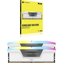 DDR5 64GB PC 6000 CL30 CORSAIR KIT (2x32GB) VENGEANCE RGB W retail DDR5 64GB PC 6000 CL30 CORSAIR KIT (2x32GB) VENGEANCE RGB W retail