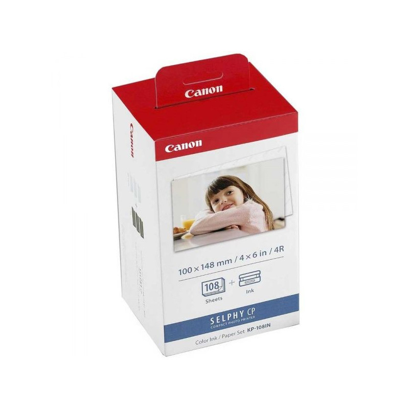 Cartridge Canon KP-108IN Tricolor + paper