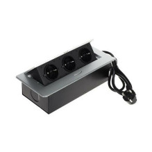 Mobiliųjų baldų maitinimo juosta 3 lizdų FPS-3S / CABLE Mobiliųjų baldų maitinimo juosta 3 lizdų FPS-3S / CABLE