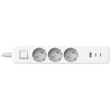 Xiaomi Power Strip 2C1A (3 outlet, 2 USB, 1 Type-C) 1.4m, White EU BHR07UKEU