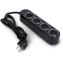 Smart 12A Shelly Power Strip 4 Gen4 Zigbee / Matter black