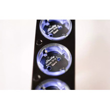 Smart 12A Shelly maitinimo juosta 4 Gen4 Zigbee / Matter Black