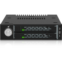 IcyDock M.2 PCIe NVMe SSD mobilusis stovas, skirtas išoriniam 3.5 4i 2x IcyDock M.2 PCIe NVMe SSD mobilusis stovas, skirtas išoriniam 3.5 4i 2x