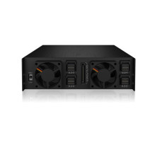 Galinė plokštė IcyBox 4xU.2 2,5" NVMe SSD 1x5,25" Schacht Galinė plokštė IcyBox 4xU.2 2,5" NVMe SSD 1x5,25" Schacht