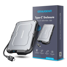 Graugear Ext Gehäuse f. 2,5" SSD / HDD USB-C3.2 Gen2