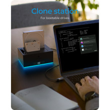 Docking- Clonstation IcyBox 2.5" 3.5" SATA, USB3.0 TypeA Docking- Clonstation IcyBox 2.5" 3.5" SATA, USB3.0 TypeA