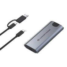 CONCEPTRONIC SSD Gehäuse M-Key M.2- M / B+M-Key / USB-C3.2 gr