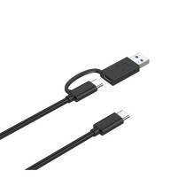 CONCEPTRONIC SSD Gehäuse M-Key M.2- M / B+M-Key / USB-C3.2 gr