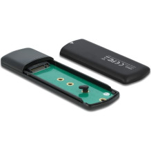 DELOCK Ext USB Typ-C Combo Gehäuse M.2 NVMe PCIe SATA SSD wf DELOCK Ext USB Typ-C Combo Gehäuse M.2 NVMe PCIe SATA SSD wf