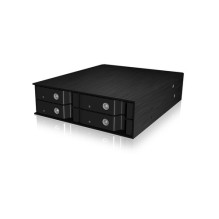 Backplane IcyBox 4x2,5" SATA / SAS HDD / SSD - 5.25" Schacht sw retail Backplane IcyBox 4x2,5" SATA / SAS HDD / SSD - 5.25" Schacht sw retail