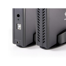 CONCEPTRONIC dėklas 3.5" SATA HDD / SSD USB-A2.0 480Mbs Black
