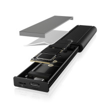 Externes Geh. IcyBox USB Type-C Gehäuse für M.2 NVMe SSD Externes Geh. IcyBox USB Type-C Gehäuse für M.2 NVMe SSD