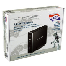 LC-Power Geh 8.9cm (3,5") SATAIII USB3.0 LC-35U3-Becrux(B / Al LC-Power Geh 8.9cm (3,5") SATAIII USB3.0 LC-35U3-Becrux(B / Al