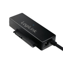 Logilink USB 3.0 to SATA adapter with OTB and power supply Logilink USB 3.0 to SATA adapter with OTB and power supply