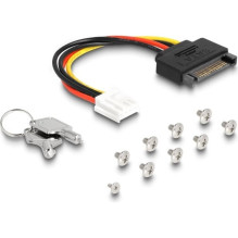 DELOCK Slim Bay Wechselrahmen für 4 x M.2 NVMe SSD SFF-8654 DELOCK Slim Bay Wechselrahmen für 4 x M.2 NVMe SSD SFF-8654