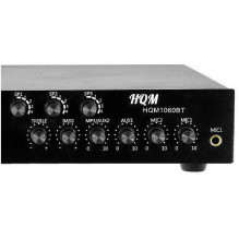 Aukštos kokybės muzika HQM1060BT / S - wzmacinacz PA 60W