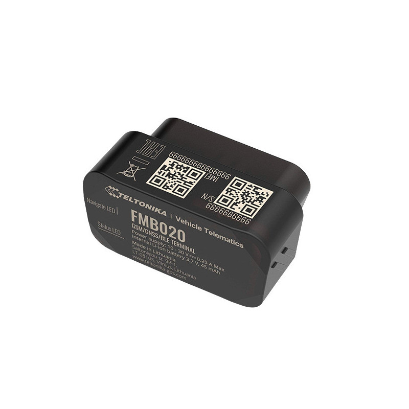 Teltonika FMB020 GPS seklys