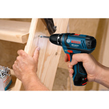 Bosch Powertools Akku-Bohrschrauber GSR 12V-15 Profesionalus solo, 12Volt (mėlyna / juoda, ohne Akku und Ladegerät) Bosch Powertools Akku-Bohrschrauber GSR 12V-15 Profesionalus solo, 12Volt (mėlyna / juoda, ohne Akku und Ladegerät)