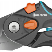 Gardena Gartenschere PremiumCut Pro Flex (pilka / turkio, aplinkkelio, griffweite stufenlos einstellbar) Gardena Gartenschere PremiumCut Pro Flex (pilka / turkio, aplinkkelio, griffweite stufenlos einstellbar)