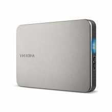 External hard drive HDD Toshiba Canvio Flex 2TB Silver (HDTX220ESCAA)
