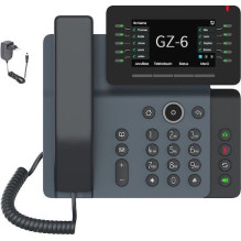 Gequdio IP Telephone GZ-6 mit Netzteil - mit WLAN und Bluetooth