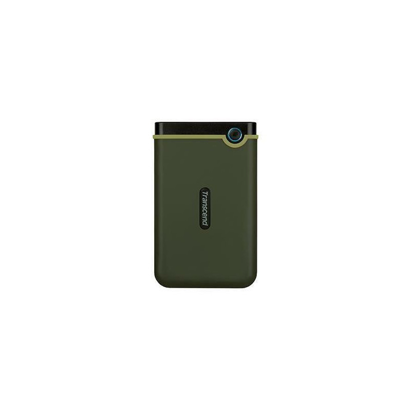 External HDD, TRANSCEND, StoreJet, 1TB, USB 3.1, Colour Green, TS1TSJ25M3G