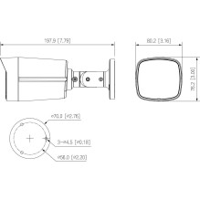 NET CAMERA 4MP BULLET / HFW2449TL-S-0280B-PRO DAHUA