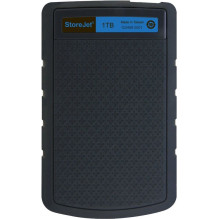 External hard drive HDD Transcend 25H3B 1TB Black-blue (TS1TSJ25H3B)