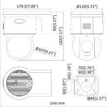 KAMEROS IP PTZ HIKVISION DS-2DE3A400BW-DE / W(F1)(T5) PL