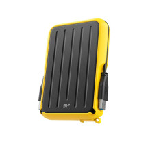 Silicon Power Kietasis diskas 6.3cm 2TB USB3.2 A66 Atsparus smūgiams geltonas