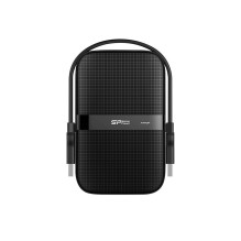 Silicon Power Festplatte 6.3cm 5TB USB3.2 A60Anti-shock / blac