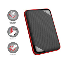 Silicon Power Harddisk 6.3cm 5TB USB3.0 A62 Black / Shock / Wa extern retail