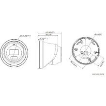 Kameros IP Hikvision DS-2CD2366G2H-IU 2.8mm EF BLACK PL