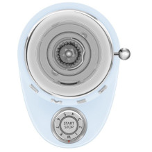 Kavos malūnėlis Smeg Kaffeemhle CGF03PBEU, 15 malimo nustatymų, 240g pupelių talpa, 150W, lengvas Blue