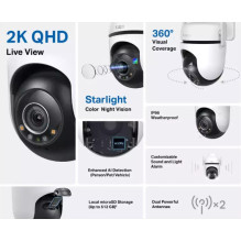 TP-Link Tapo C520WS Apsaugos kamera Außen