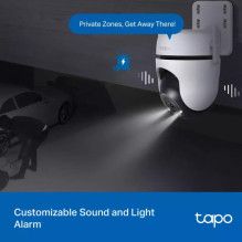 TP-Link Camera Tapo C520WS Wi-Fi Outdoor Securtiy Pan / Tilt, 2K QHD 3MP, Night Vision, 360 Degrees, White EU