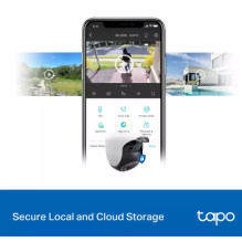 TP-Link Camera Tapo C520WS Wi-Fi Outdoor Securtiy Pan / Tilt, 2K QHD 3MP, Night Vision, 360 Degrees, White EU
