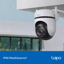 TP-Link Camera Tapo C520WS Wi-Fi Outdoor Securtiy Pan / Tilt, 2K QHD 3MP, Night Vision, 360 Degrees, White EU