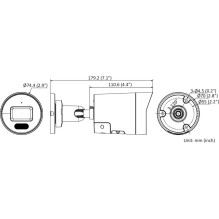 DS-2CD2087G2H-LIU / SL(4mm)(eF) Camera IP 8Mpix ColorVu AI IR+LED 40m 4mm WDR
