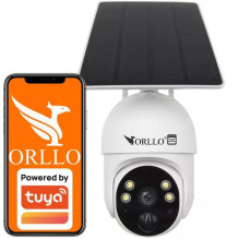 Kameros IP ORLLO Kameros IP belaidis ryšys 4G LTE obrotowa z panelem solarnym Orllo TZ1 PRO