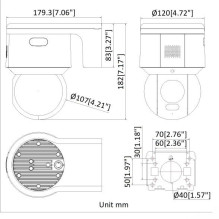 Kameros IP Hikvision DS-2DE3A400BW-DE F1 T5 PL