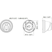 Hikvision DS-2CD2363G2-LI2U(2.8mm) IP camera Black Hikvision DS-2CD2363G2-LI2U(2.8mm) IP camera Black