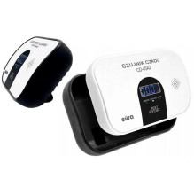 EURA CD-45A2 laisvai stovintis anglies monoksido detektorius, baterijomis maitinamas, LCD ekranas