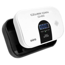 EURA CD-45A2 freestanding carbon monoxide detector, battery-powered, LCD display EURA CD-45A2 freestanding carbon monoxide detector, battery-powered, LCD display
